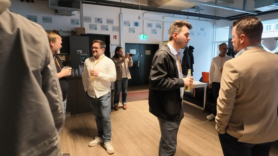 Atmosphere at the MindsMachines founding event