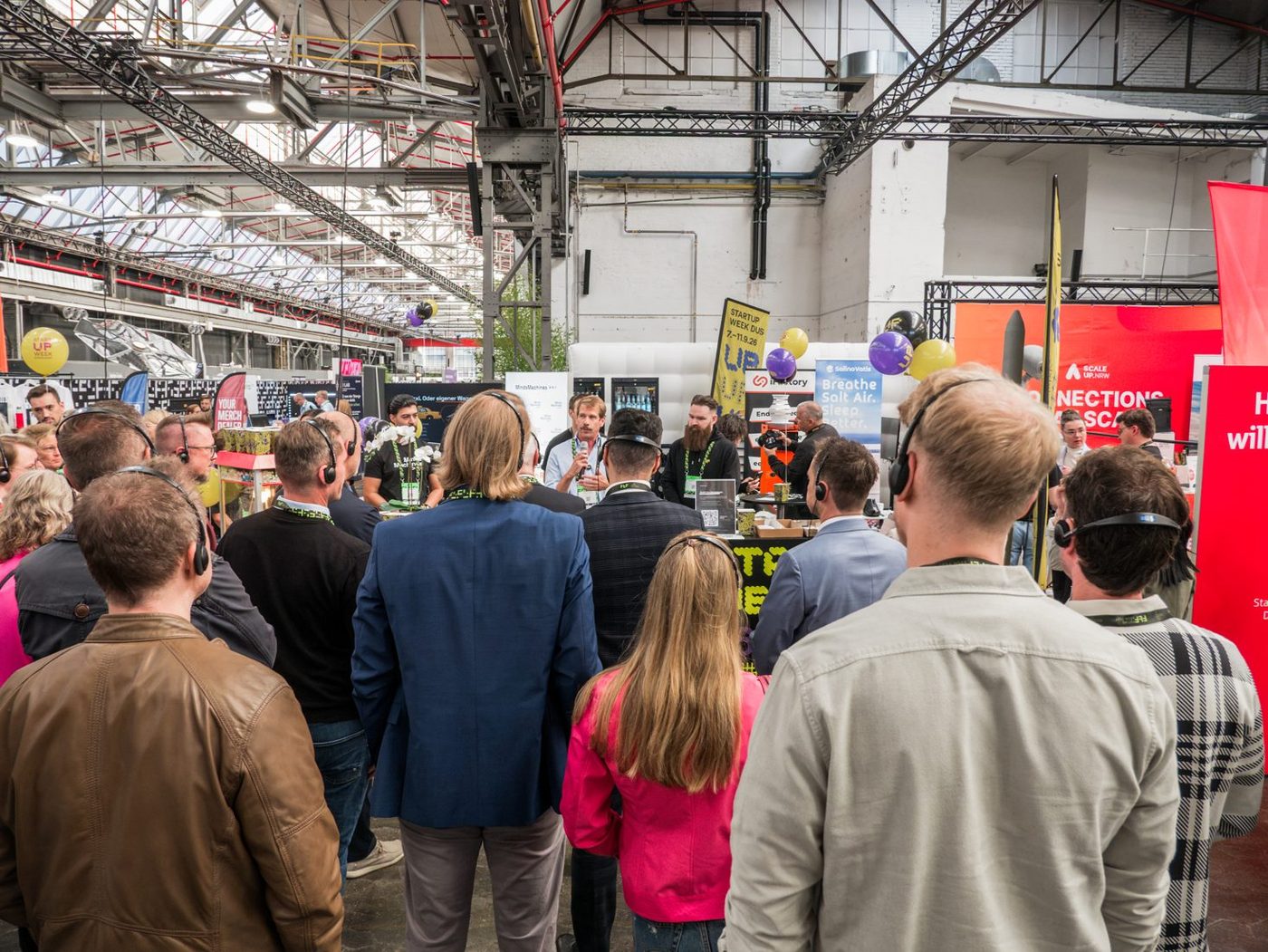 Affluence sur le stand, Future Tech Fest